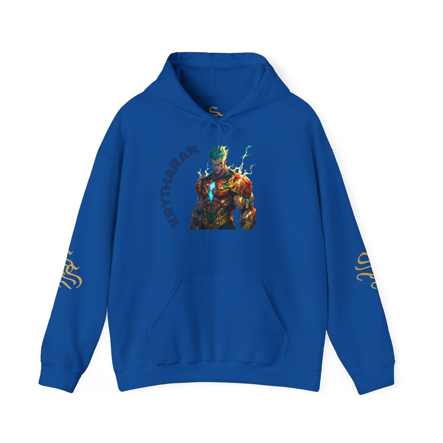KRYTHARAN Graphic Unisex Hooded Sweatshirt - Unique Art Design