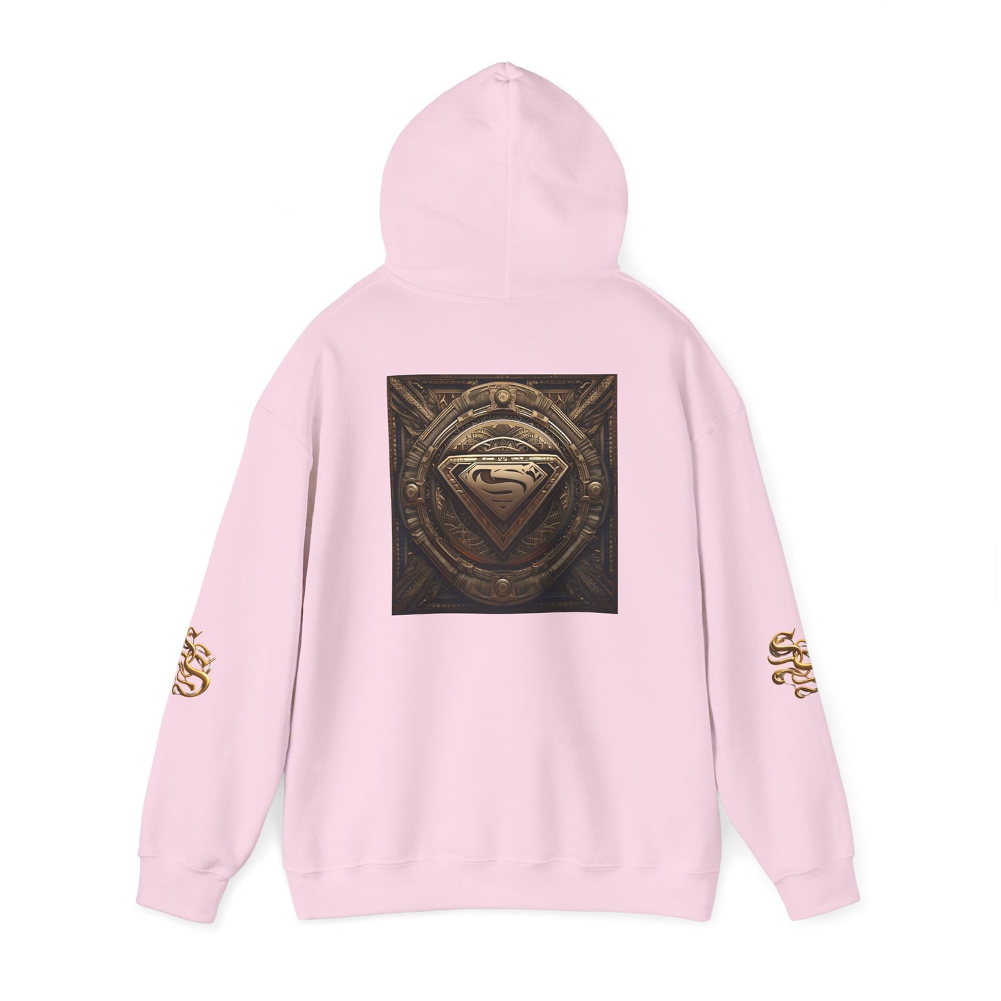 Superhero Emblem Unisex Hoodie - Heavy Blend™ Sweatshirt