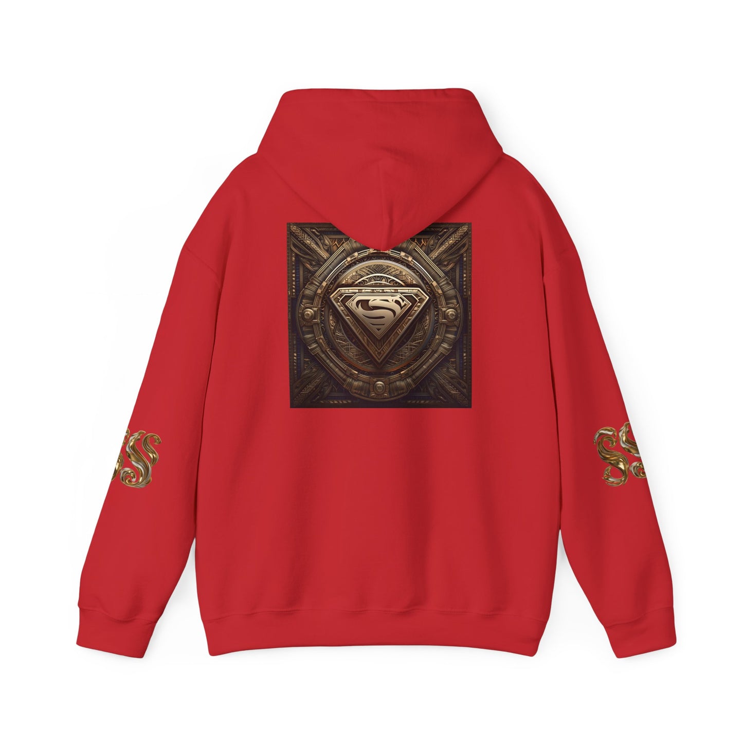 Superman Inspired Unisex Hooded Sweatshirt - Heavy Blend™