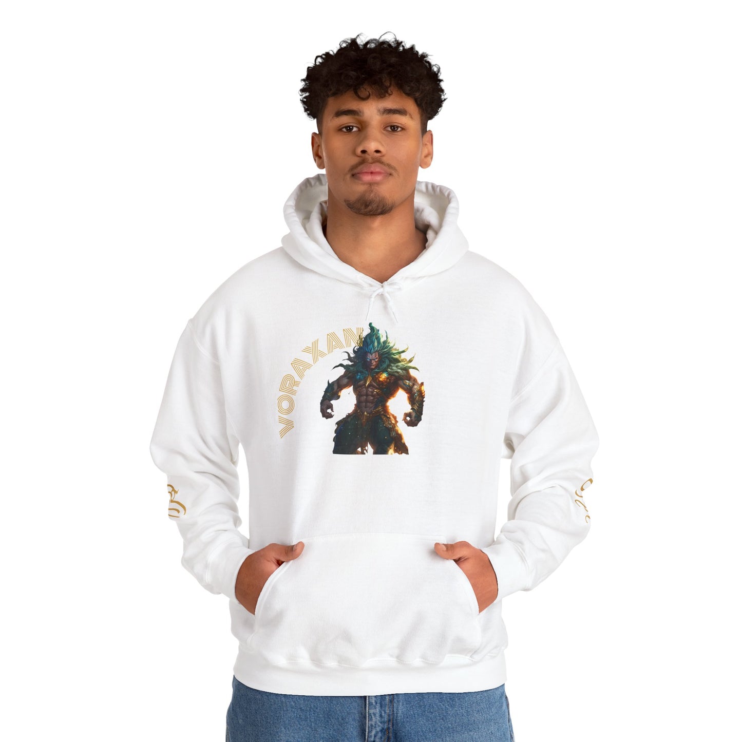Epic Gamer Hoodie with Voraxian Design - Unisex Heavy Blend™