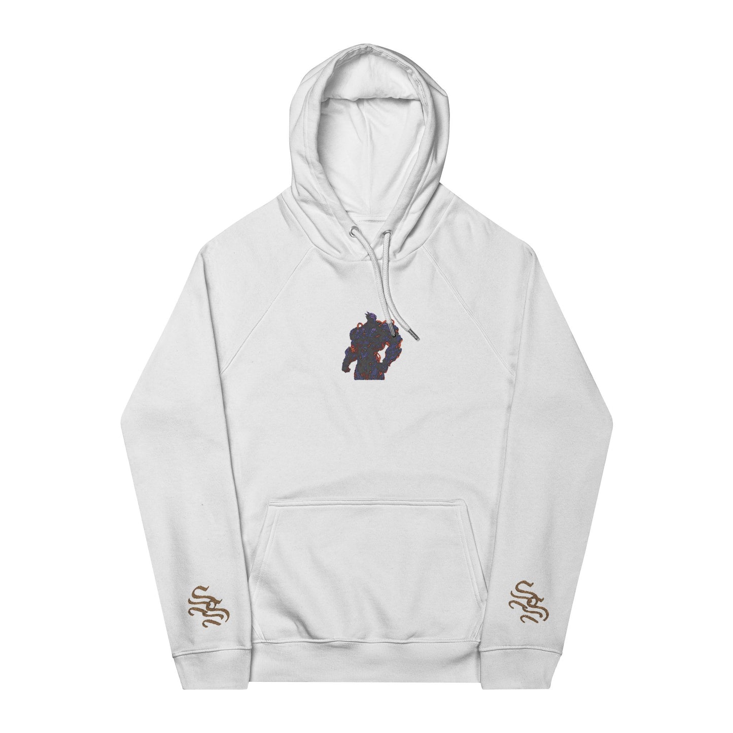 Unisex Eco-Friendly Embroidered Hoodie - Stylish Comfort for Everyday Wear