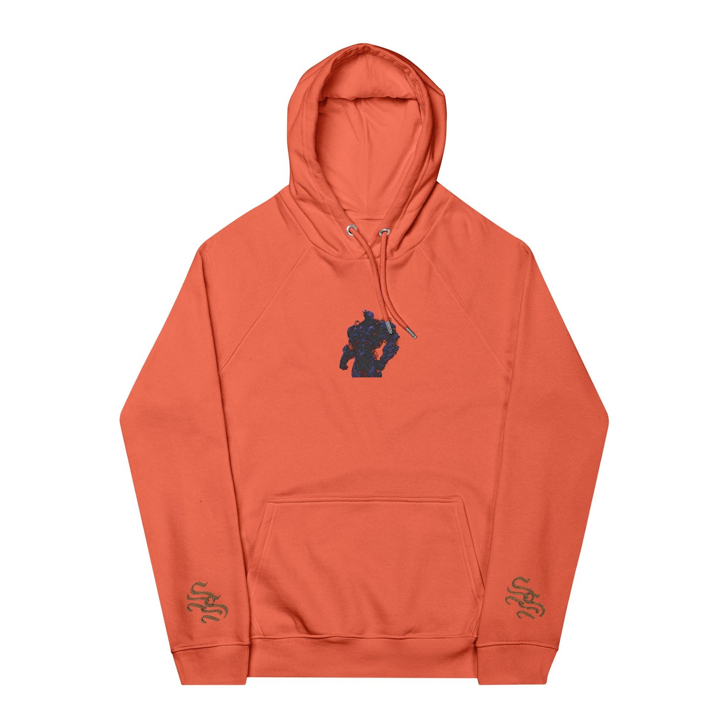 Unisex Eco-Friendly Embroidered Hoodie - Stylish Comfort for Everyday Wear