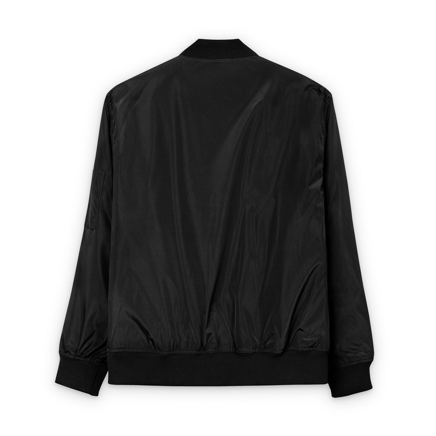 Eco-Friendly Embroidered Bomber Jacket - Stylish and Sustainable Outerwear