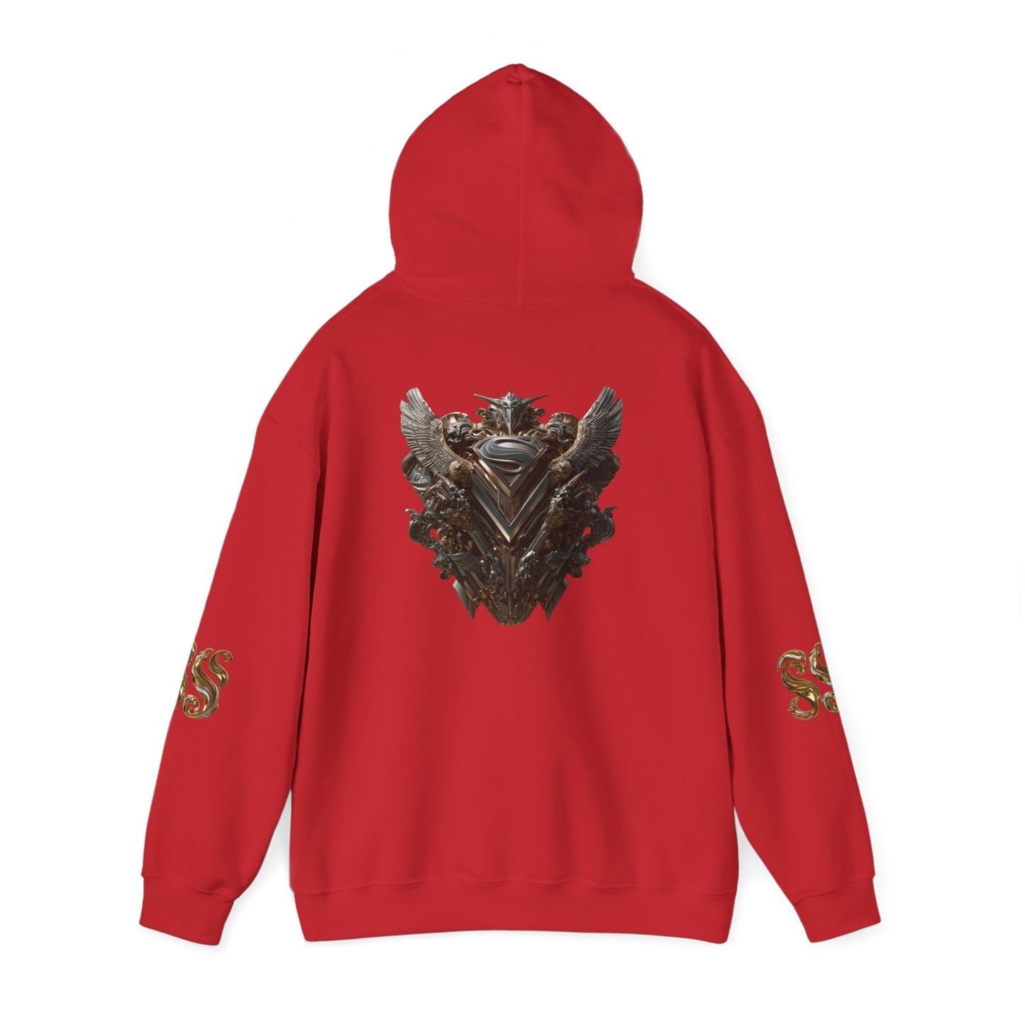 Epic Fantasy Unisex Hooded Sweatshirt with Bold Design