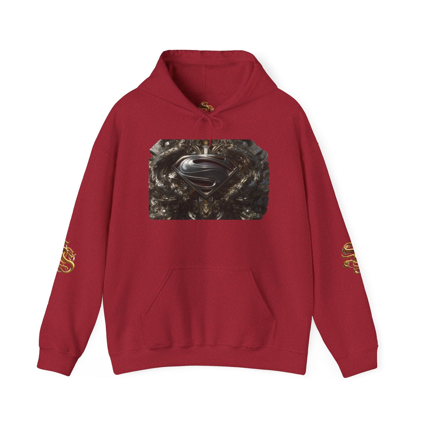 Vintage Superman Graphic Hoodie - Unisex Heavy Blend Sweatshirt