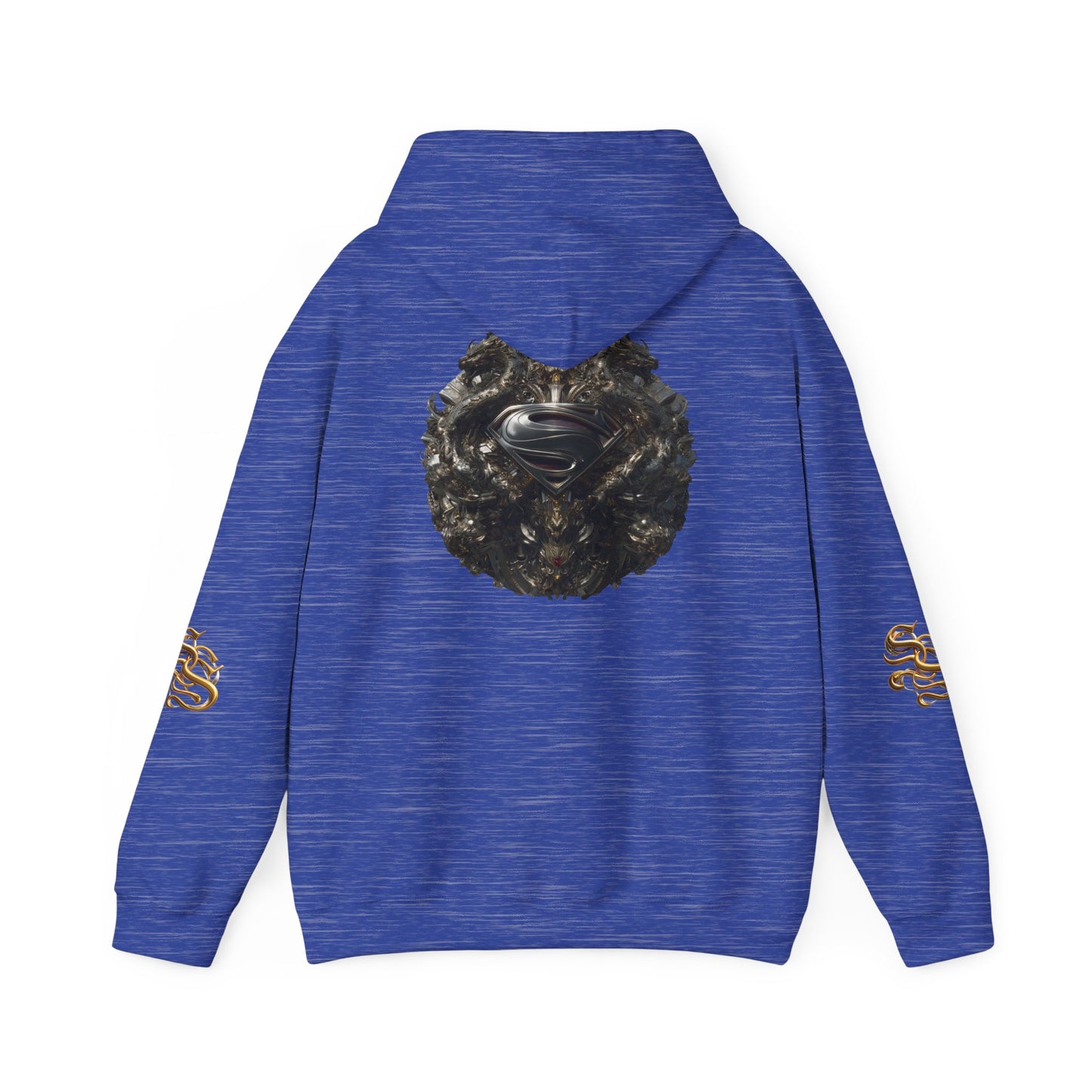 Vintage Superman Graphic Hoodie - Unisex Heavy Blend Sweatshirt