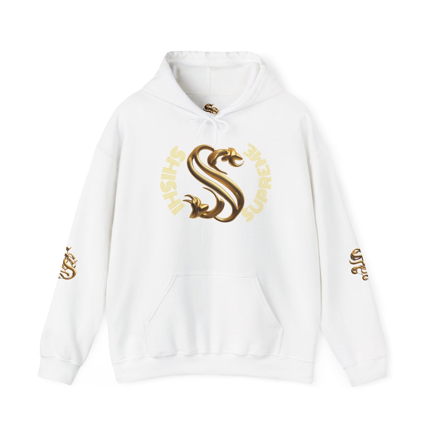 Supreme Gold Dragon Unisex Hoodie - Stylish and Comfortable