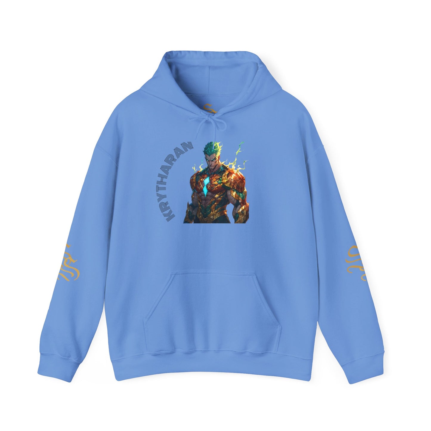 KRYTHARAN Graphic Unisex Hooded Sweatshirt - Unique Art Design