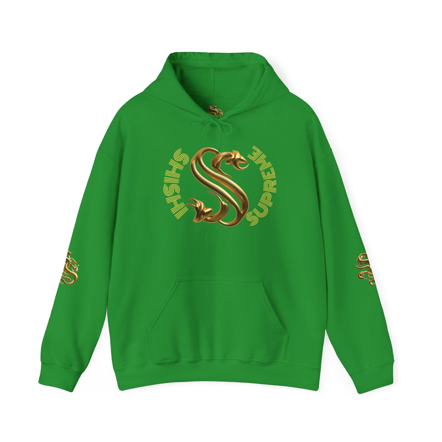 Supreme Gold Dragon Unisex Hoodie - Stylish and Comfortable