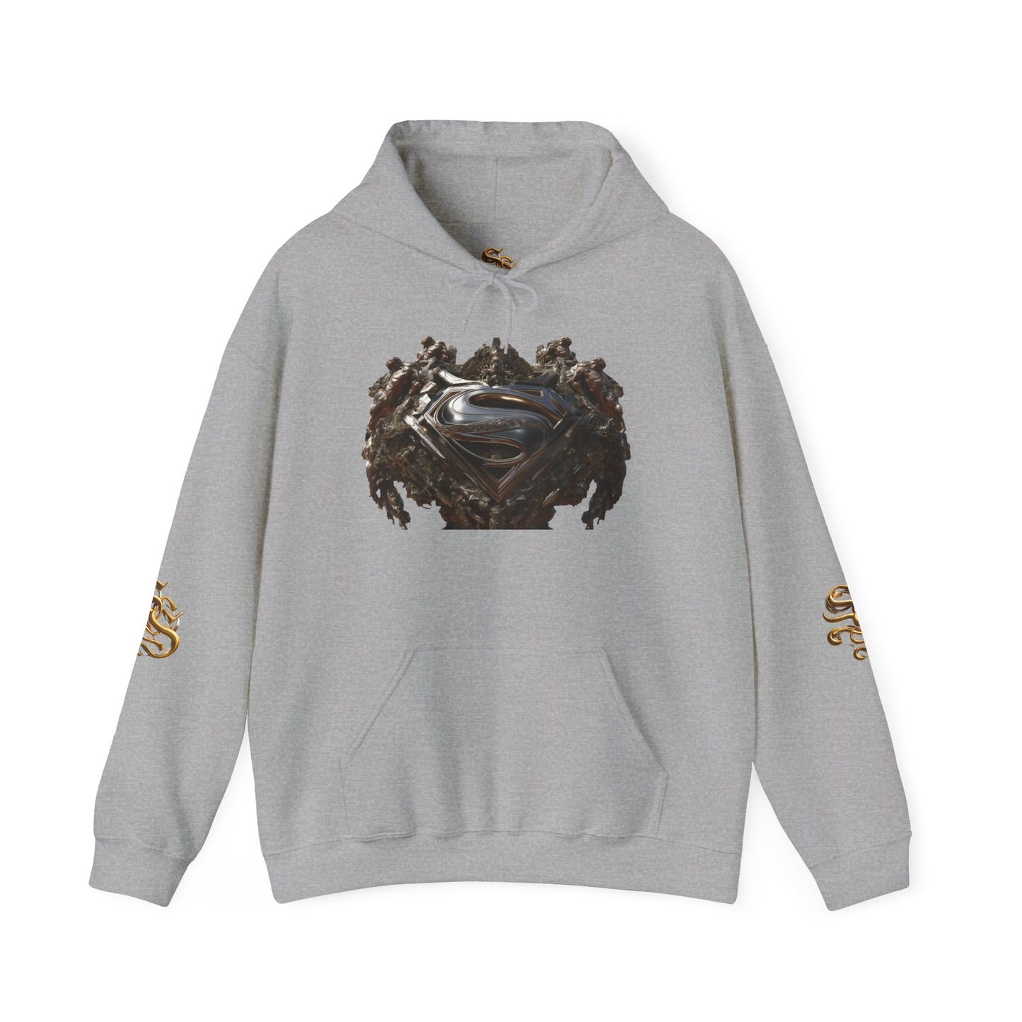 Unisex Heavy Blend™ Superhero Graphic Hoodie - Bold and Stylish Apparel for Fans