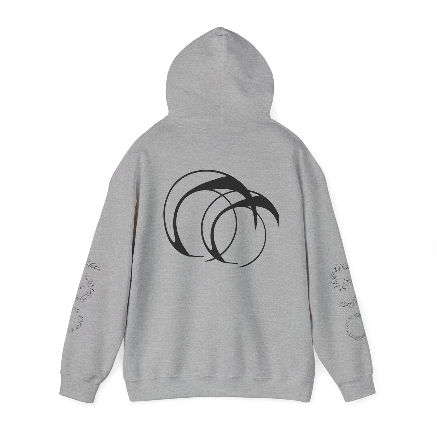 Zarvokian Prime Warrior Hoodie - Unisex Heavy Blend Sweatshirt with Artistic Design