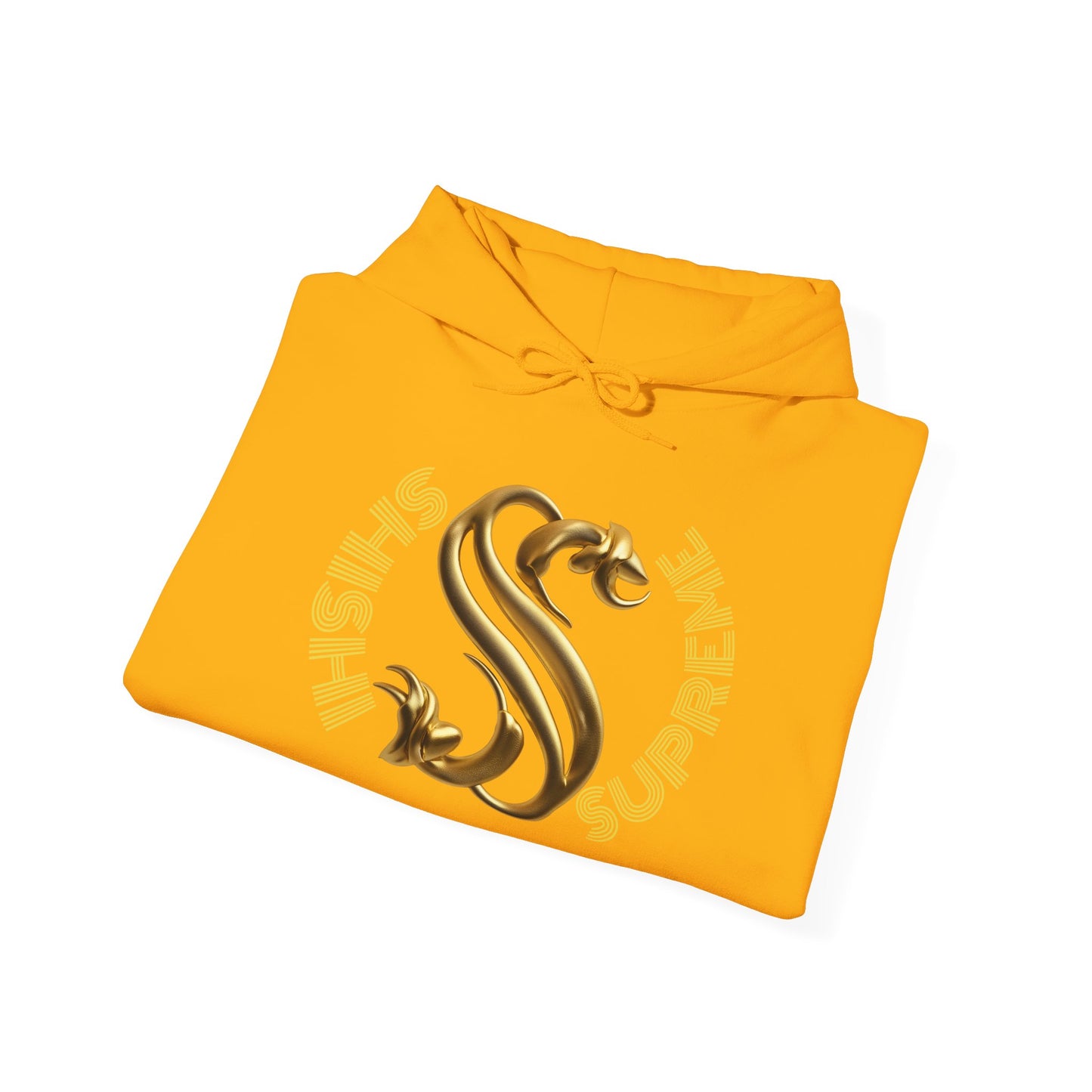 Supreme Gold Dragon Unisex Hoodie - Stylish and Comfortable