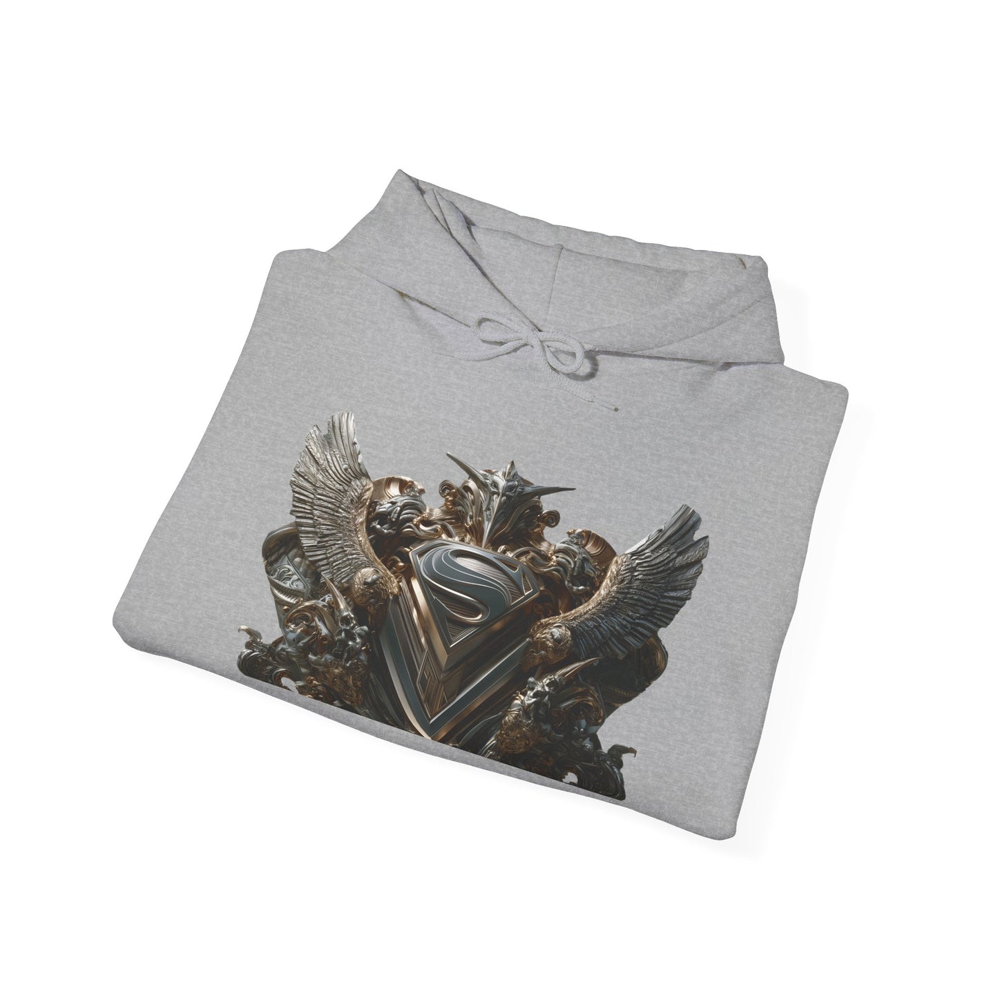 Epic Fantasy Unisex Hooded Sweatshirt with Bold Design