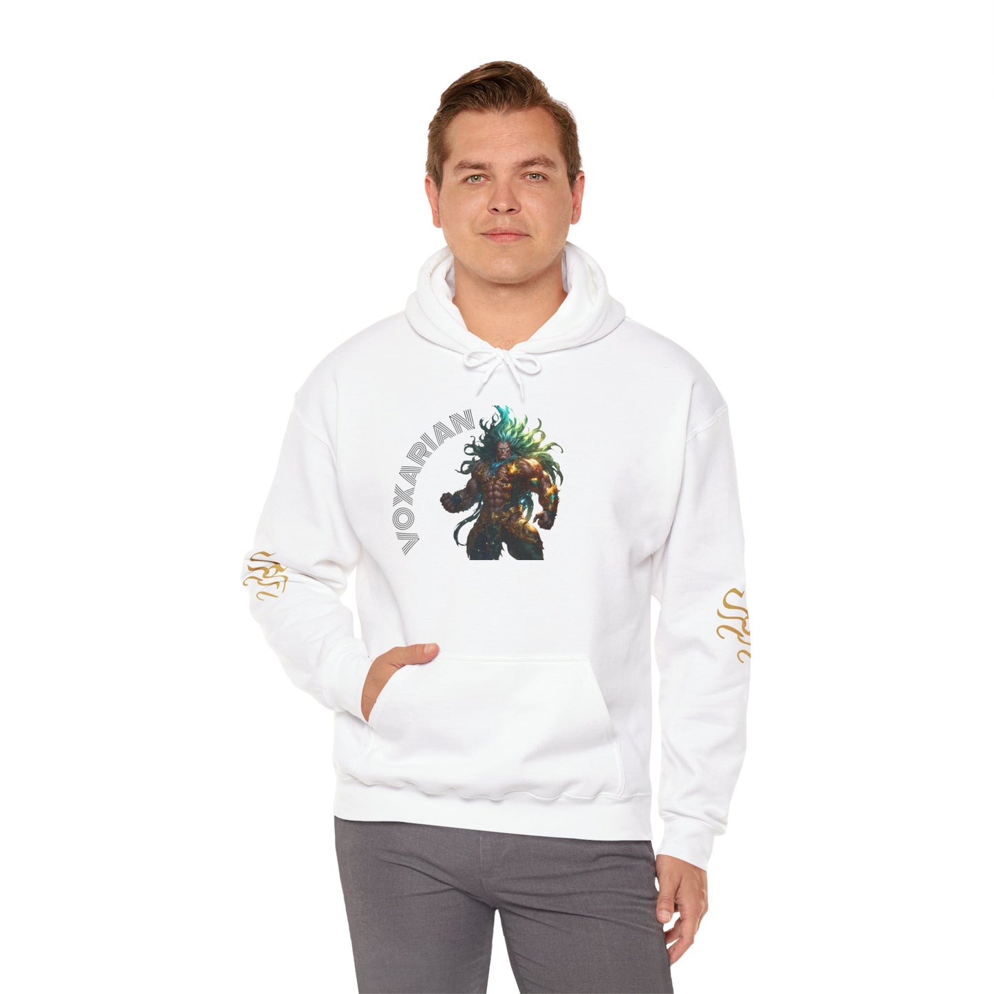 Vokarian Unisex Heavy Blend Hoodie - Artistic Design for Creative Souls