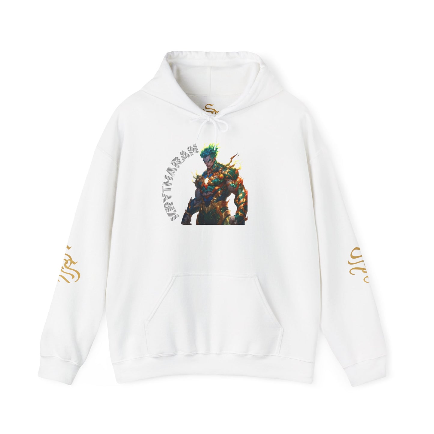 Fantasy Graphic Hooded Sweatshirt - Perfect for Gamers and Art Lovers
