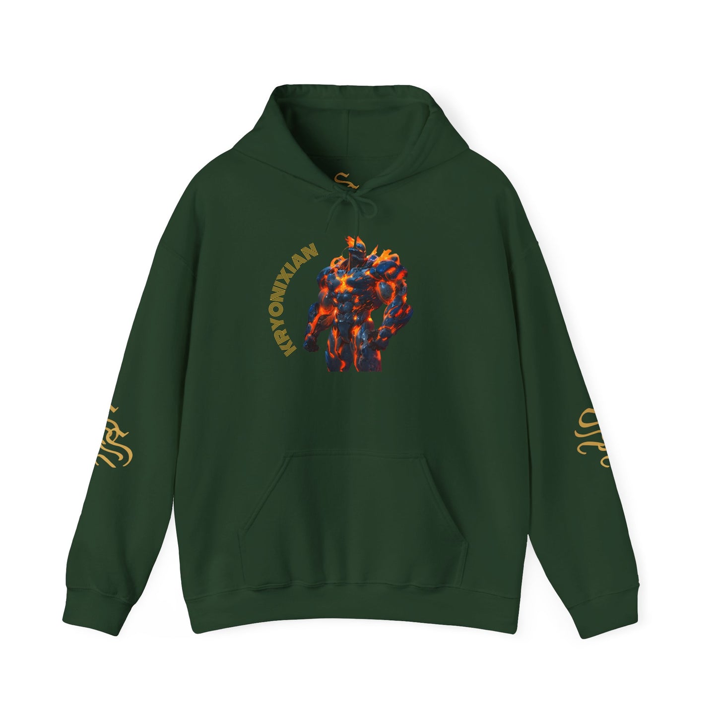 Kryptonian Graphic Hoodie for Urban Style Enthusiasts