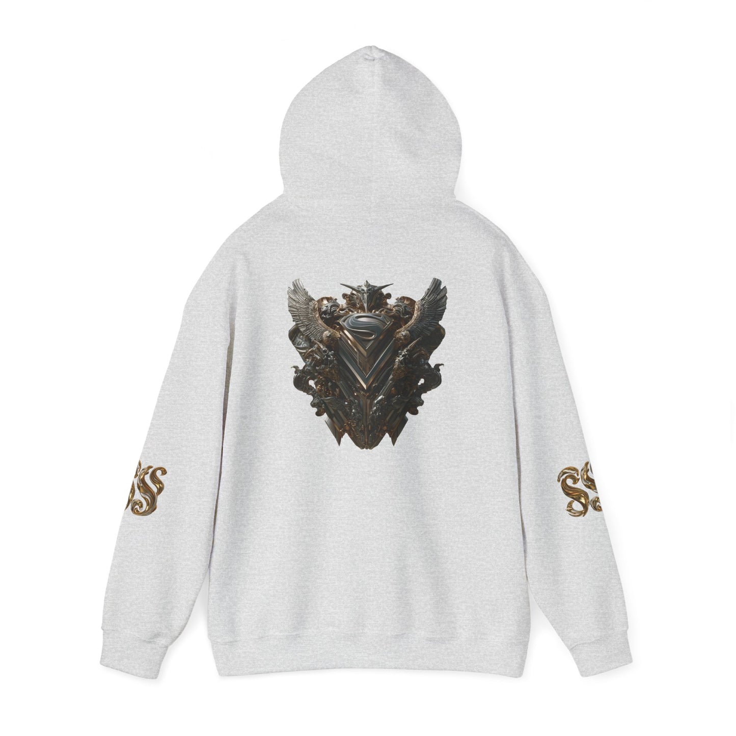 Epic Fantasy Unisex Hooded Sweatshirt with Bold Design