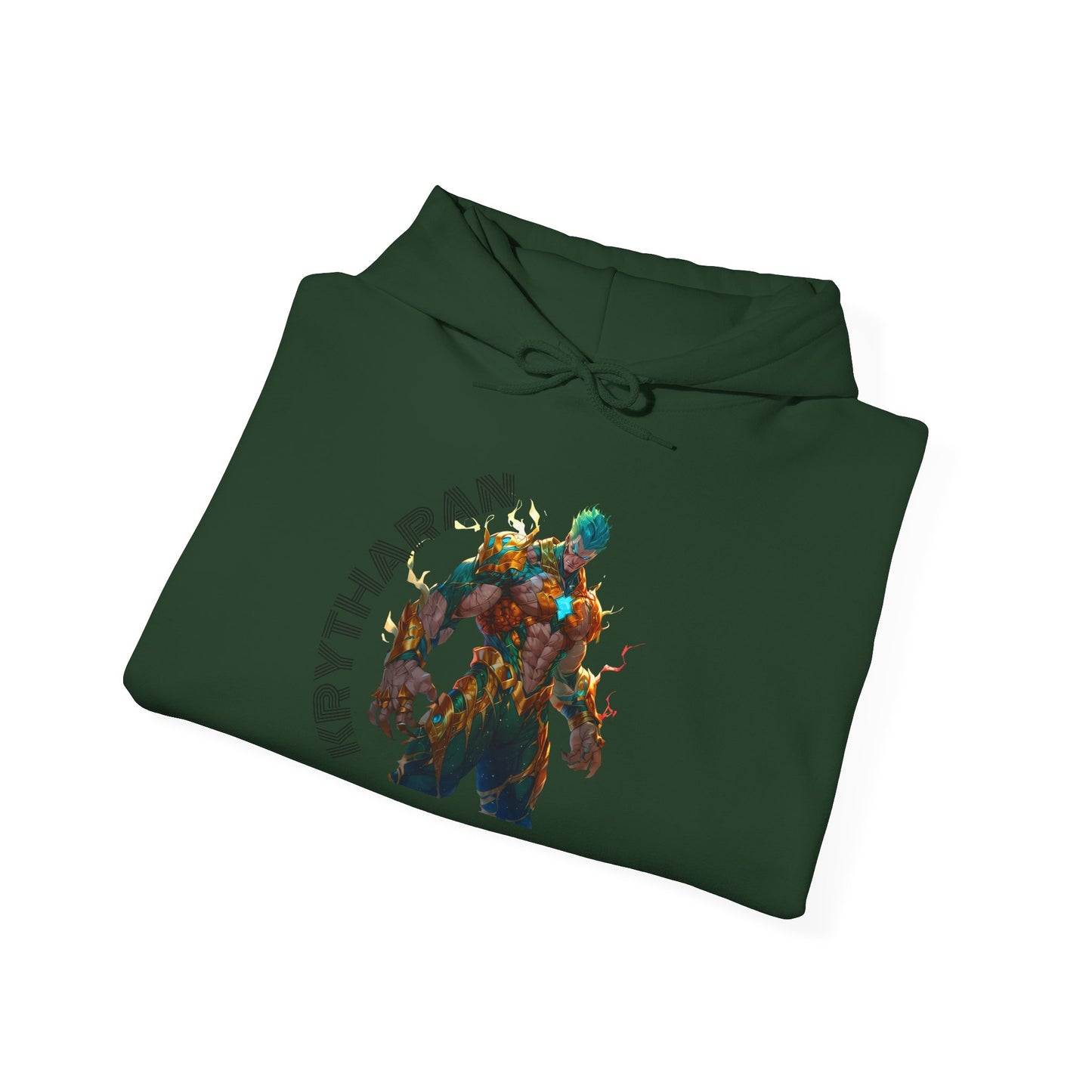 Mythical Creature Unisex Hooded Sweatshirt - Cozy Graphic Hoodie for Fantasy Lovers