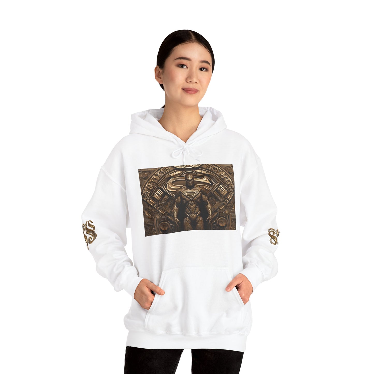 Heroic Symbol Unisex Hoodie - Epic Design for Superfans, Cozy Sweatshirt for Casual Wear, Birthday Gift, Comic-Con Apparel, Statement Piece