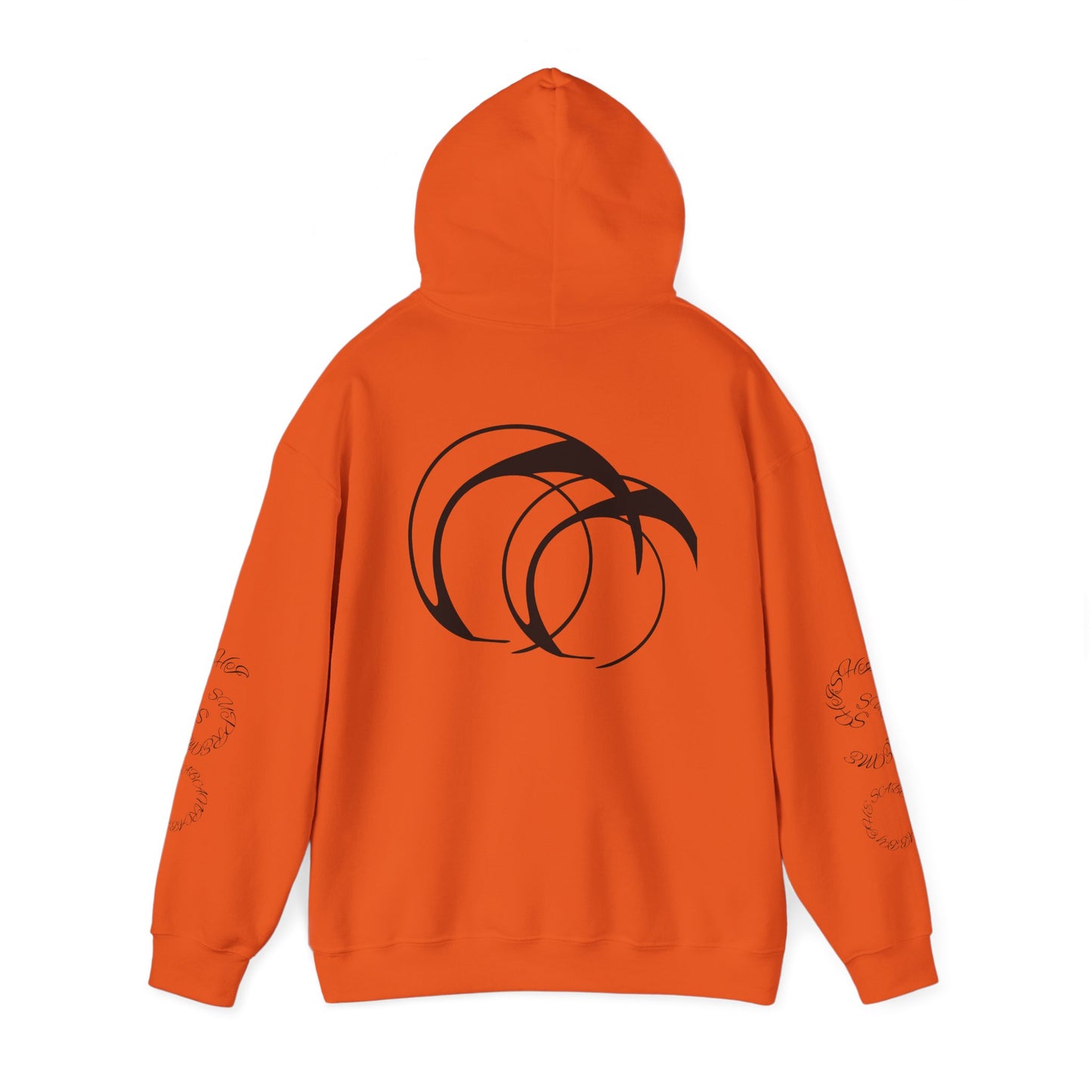 Golden Warrior Hoodie - Unisex Heavy Blend Sweatshirt with Artistic Design