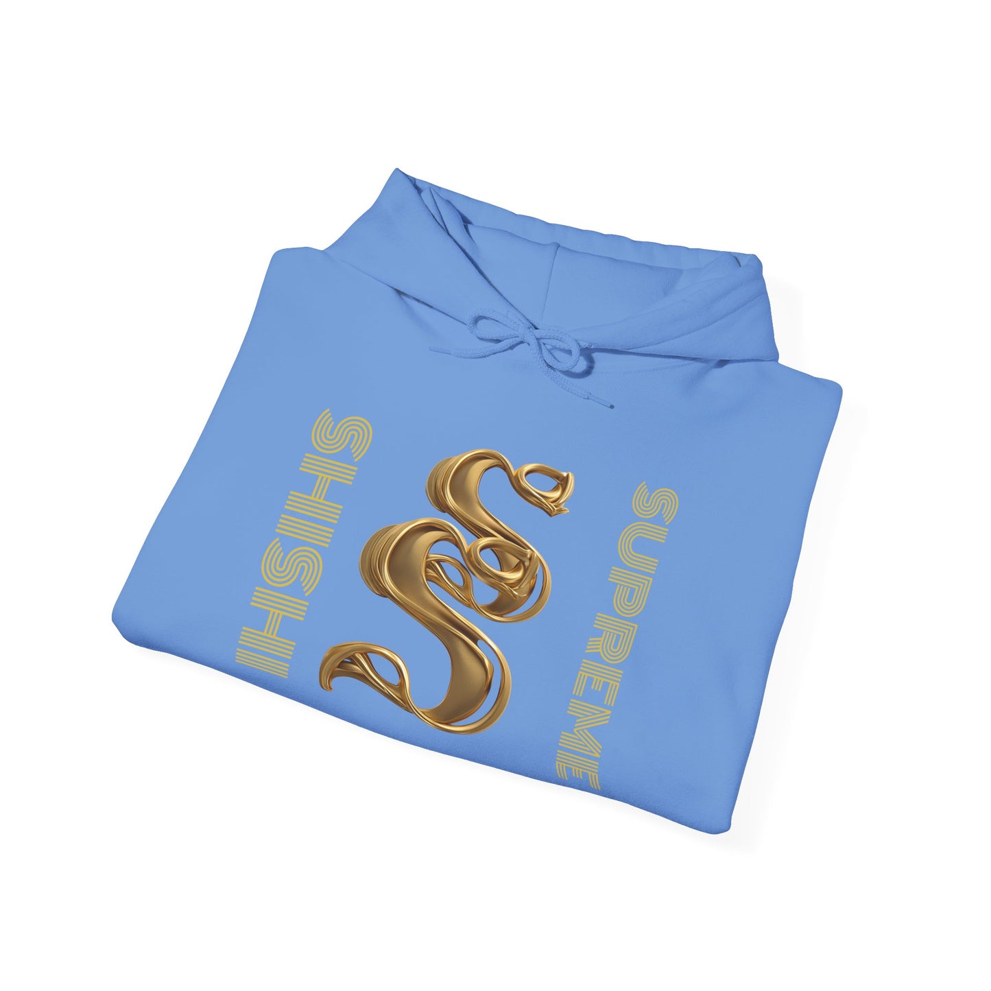 Gold Shishi Supreme Unisex Heavy Blend Hooded Sweatshirt | Stylish Streetwear for Casual Comfort