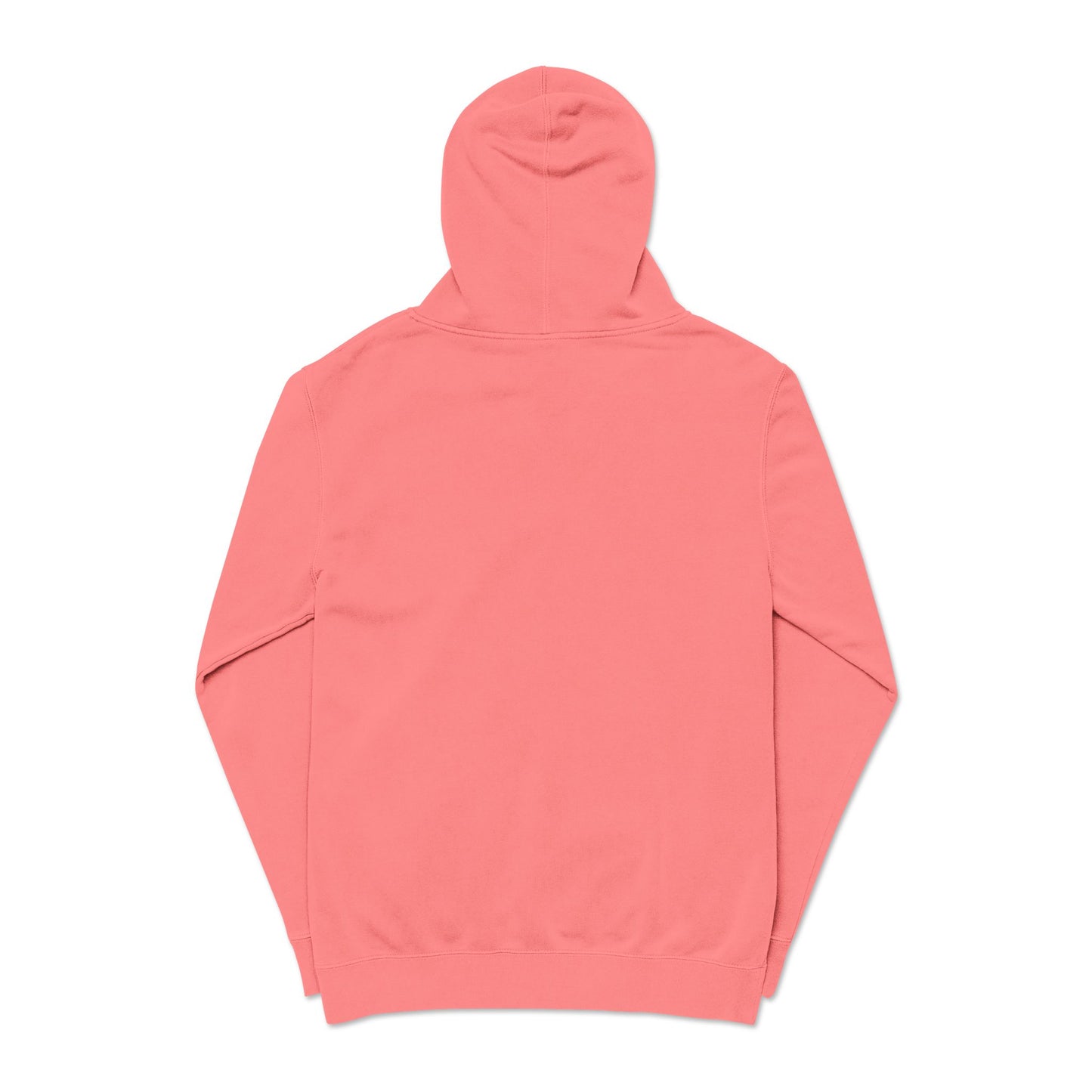 Unisex Embroidered Pigment-Dyed Hoodie - Cozy Casual Style