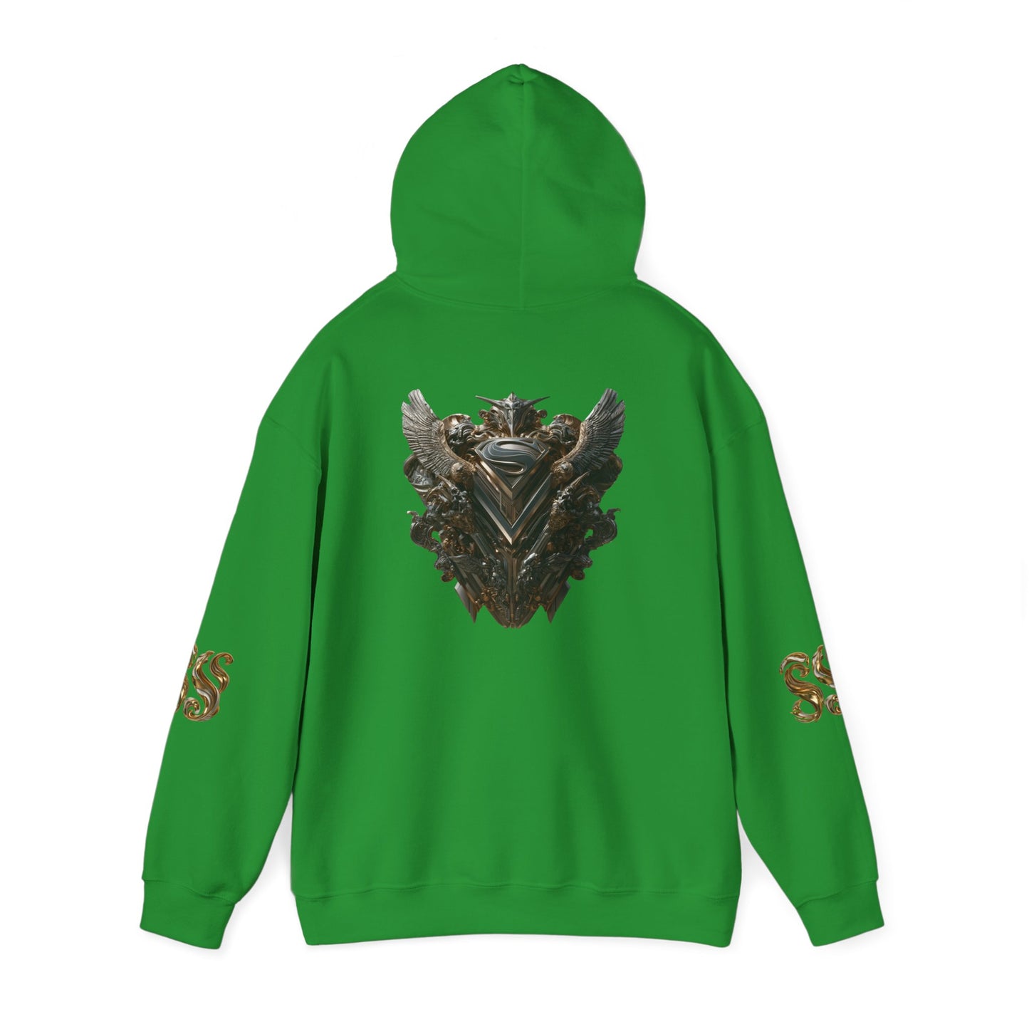Epic Fantasy Unisex Hooded Sweatshirt with Bold Design