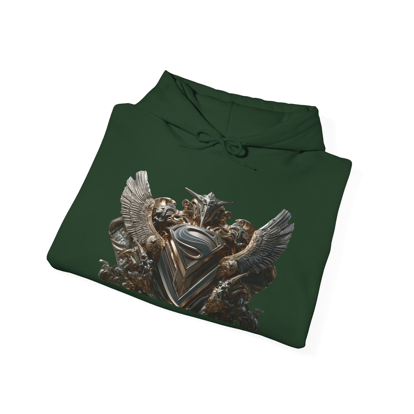 Epic Fantasy Unisex Hooded Sweatshirt with Bold Design