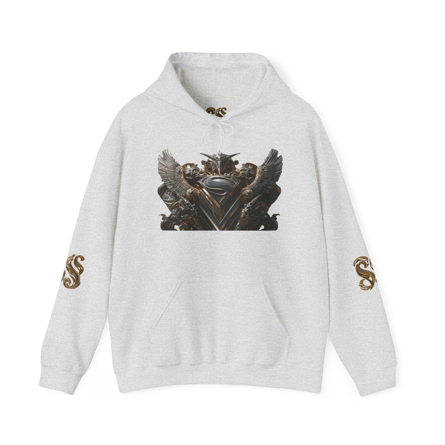 Epic Fantasy Unisex Hooded Sweatshirt with Bold Design