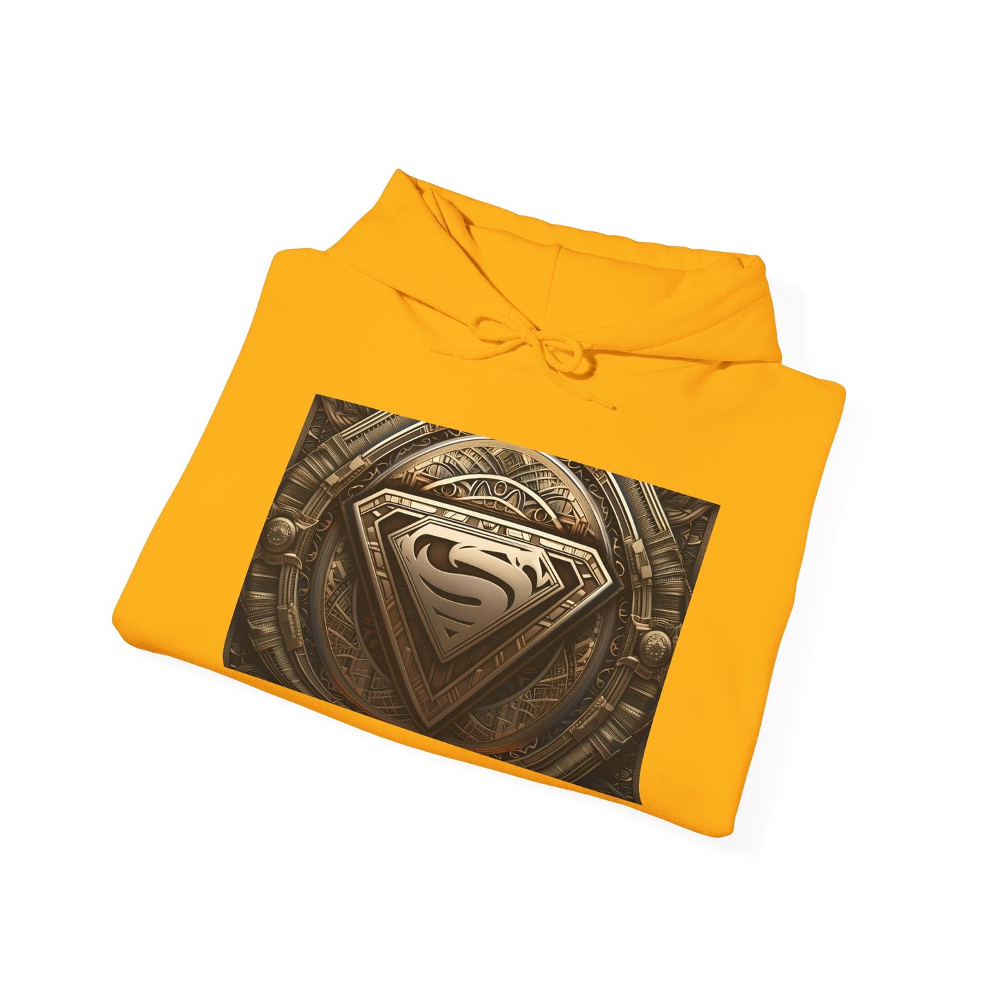 Superhero Heavy Blend™ Hoodie – Stylish Unisex Sweatshirt with Iconic Emblem