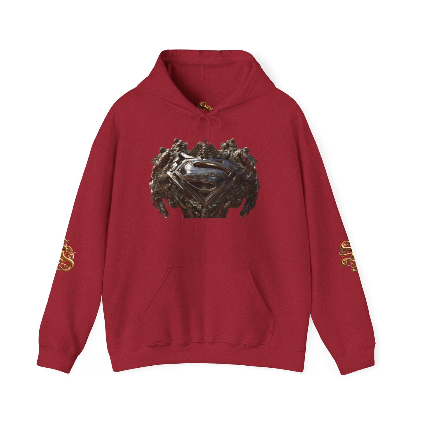 Unisex Heavy Blend™ Superhero Graphic Hoodie - Bold and Stylish Apparel for Fans
