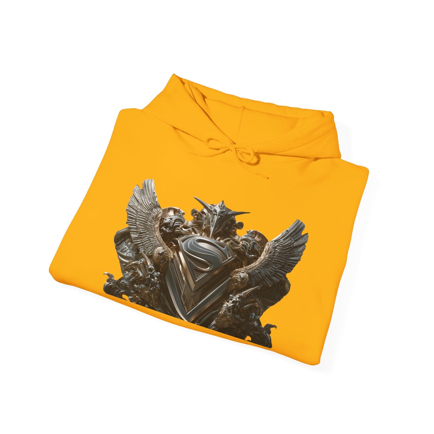 Epic Fantasy Unisex Hooded Sweatshirt with Bold Design