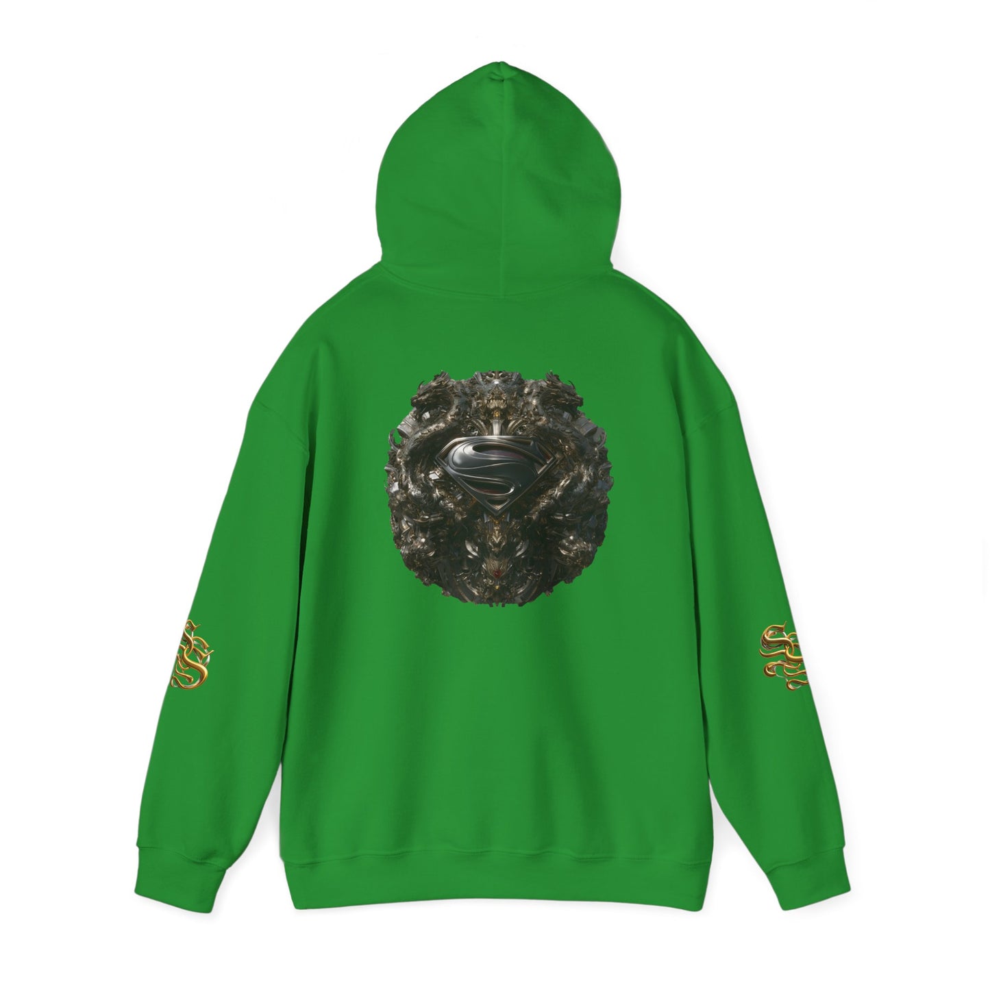 Vintage Superman Graphic Hoodie - Unisex Heavy Blend Sweatshirt