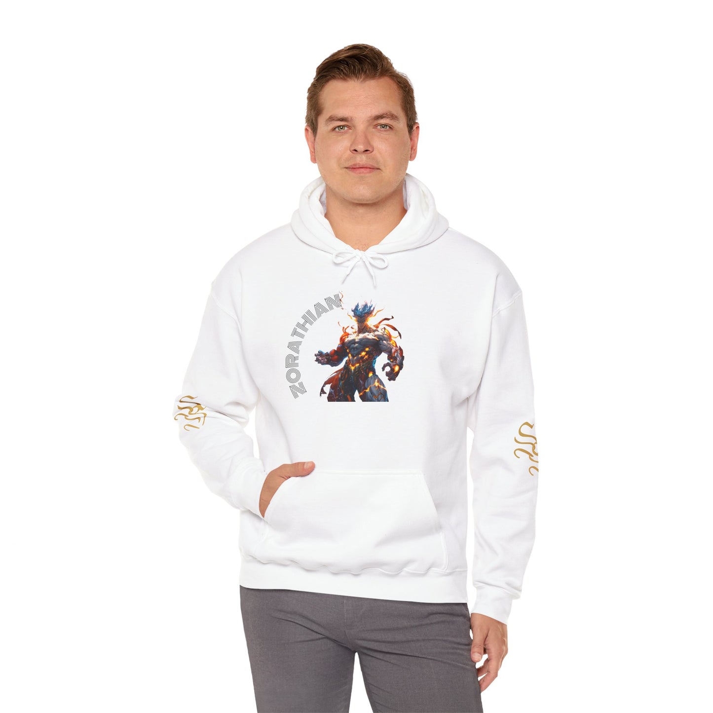 Zorathian Fantasy Hoodie - Unisex Heavy Blend™ Sweatshirt for Gamers