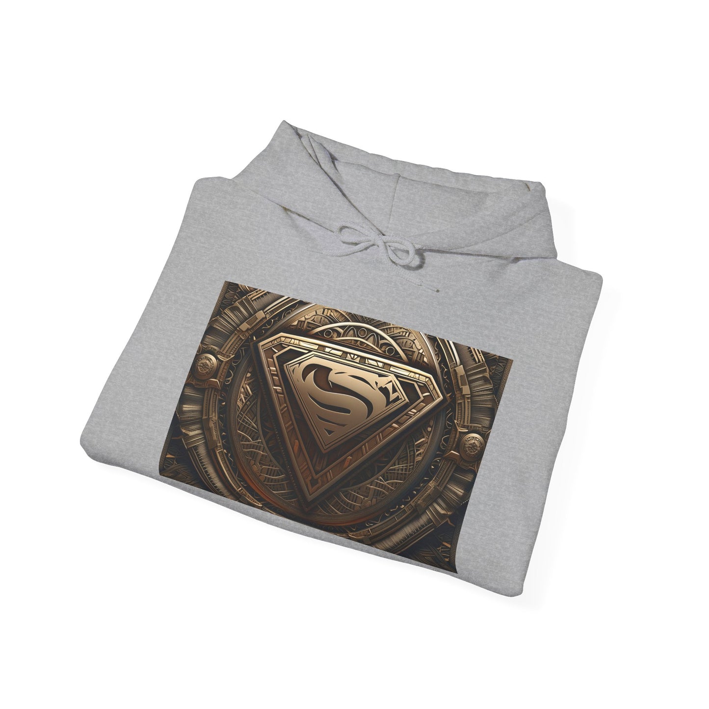 Superhero Emblem Unisex Hoodie - Heavy Blend™ Sweatshirt