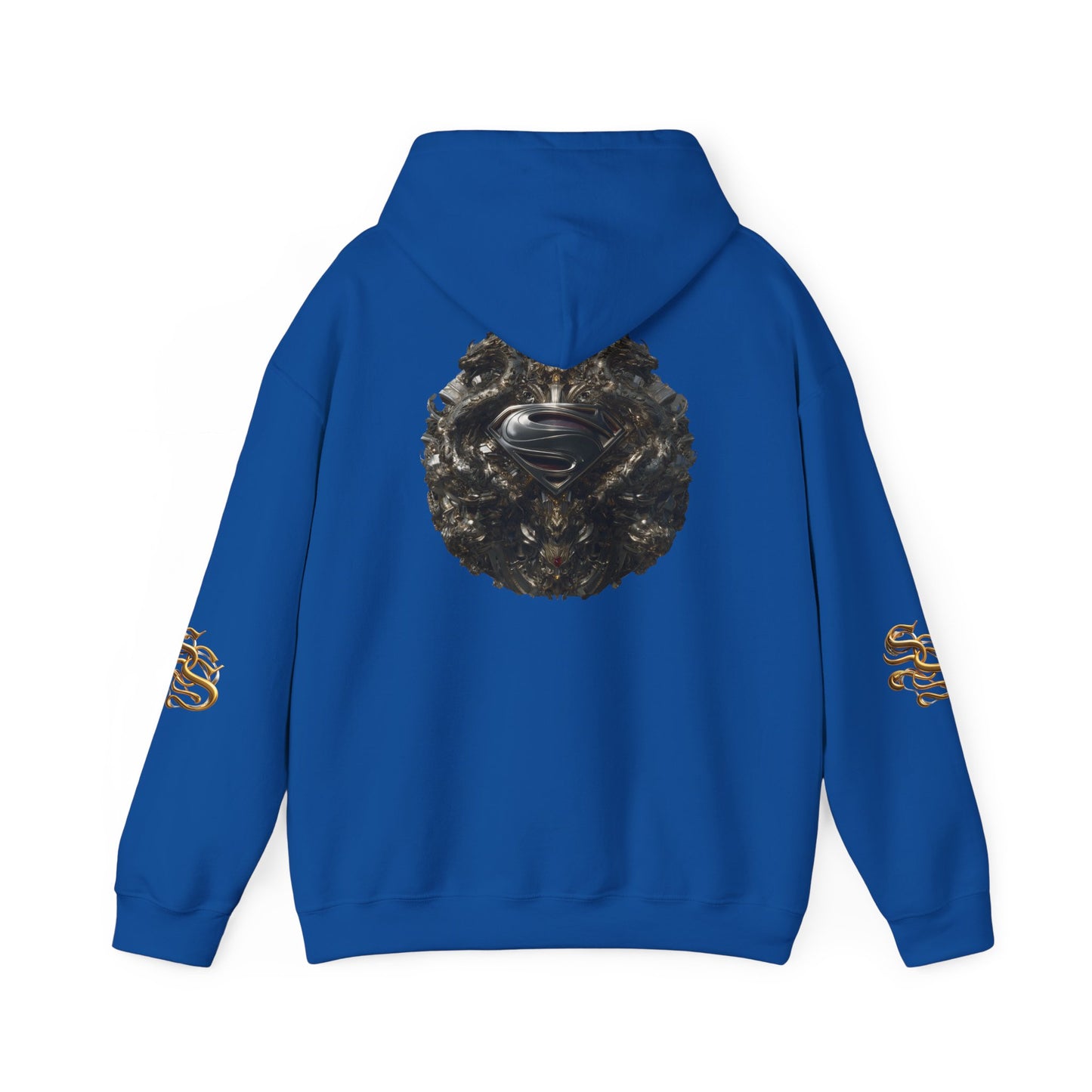 Vintage Superman Graphic Hoodie - Unisex Heavy Blend Sweatshirt