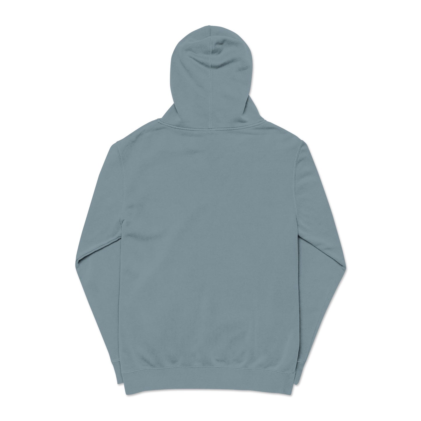 Unisex Embroidered Pigment-Dyed Hoodie - Cozy Casual Style