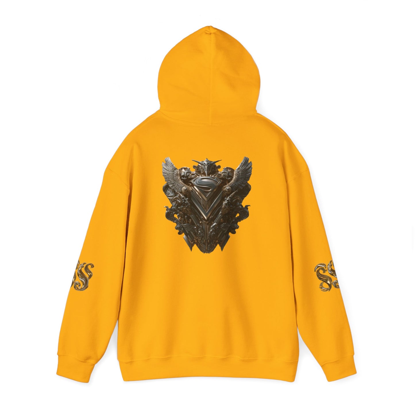 Epic Fantasy Unisex Hooded Sweatshirt with Bold Design