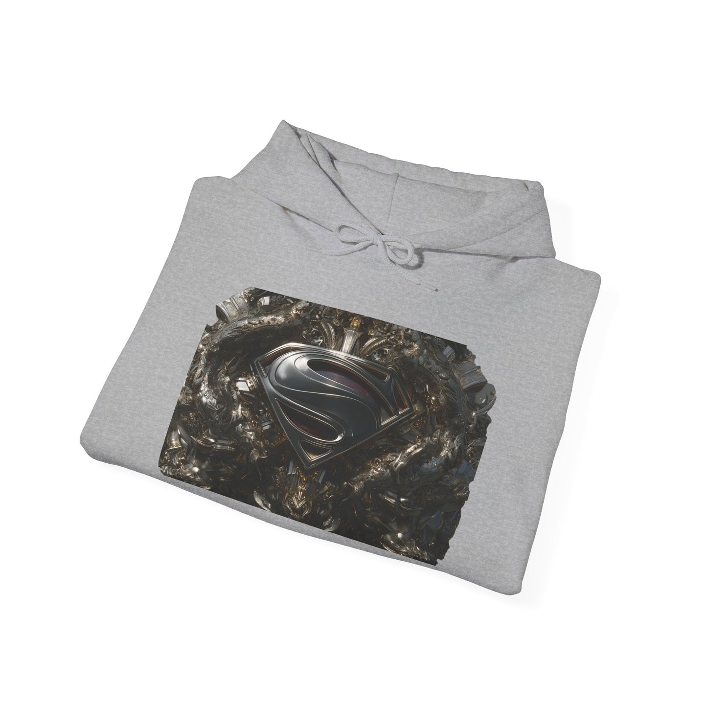 Vintage Superman Graphic Hoodie - Unisex Heavy Blend Sweatshirt