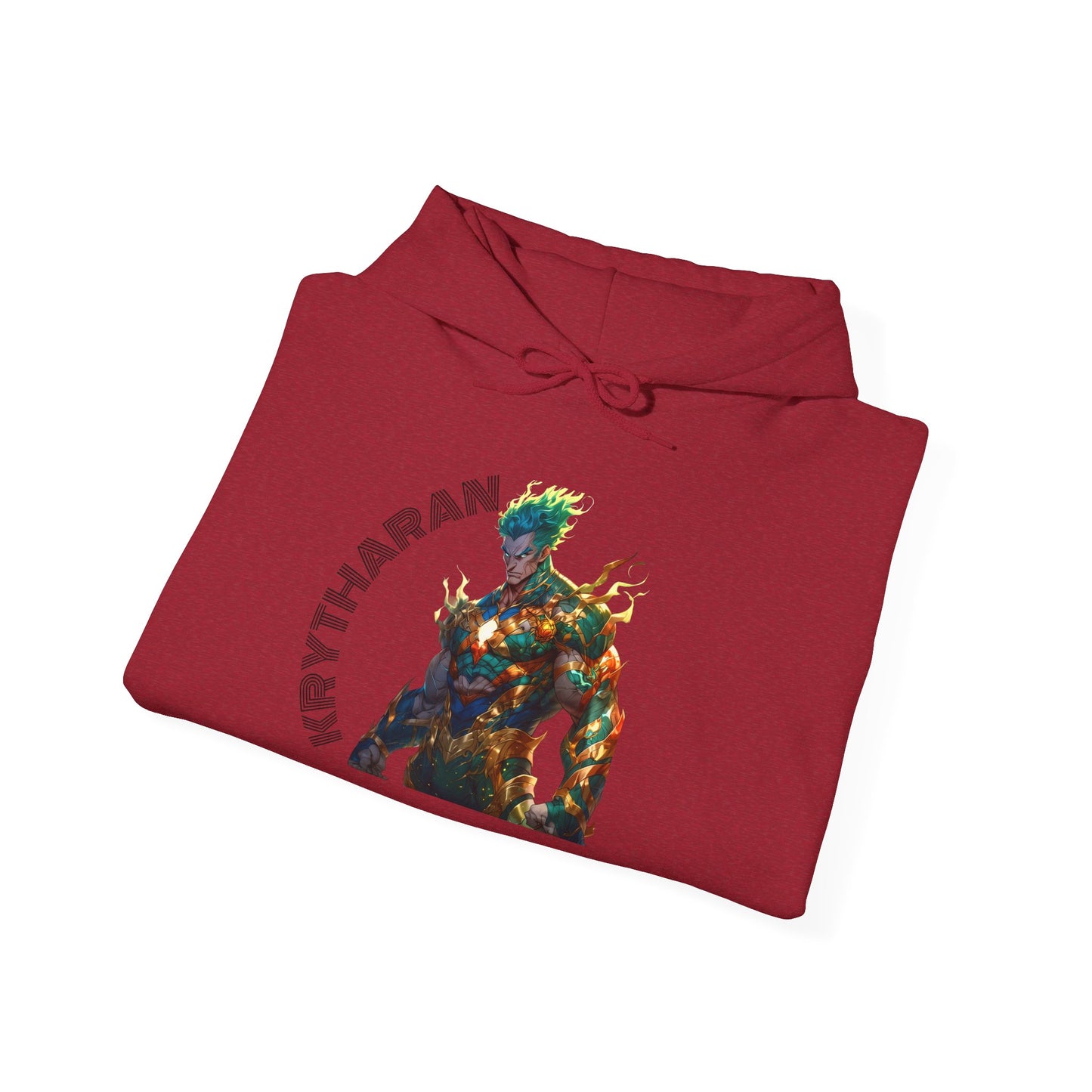 Fantasy Graphic Hooded Sweatshirt - Perfect for Gamers and Art Lovers