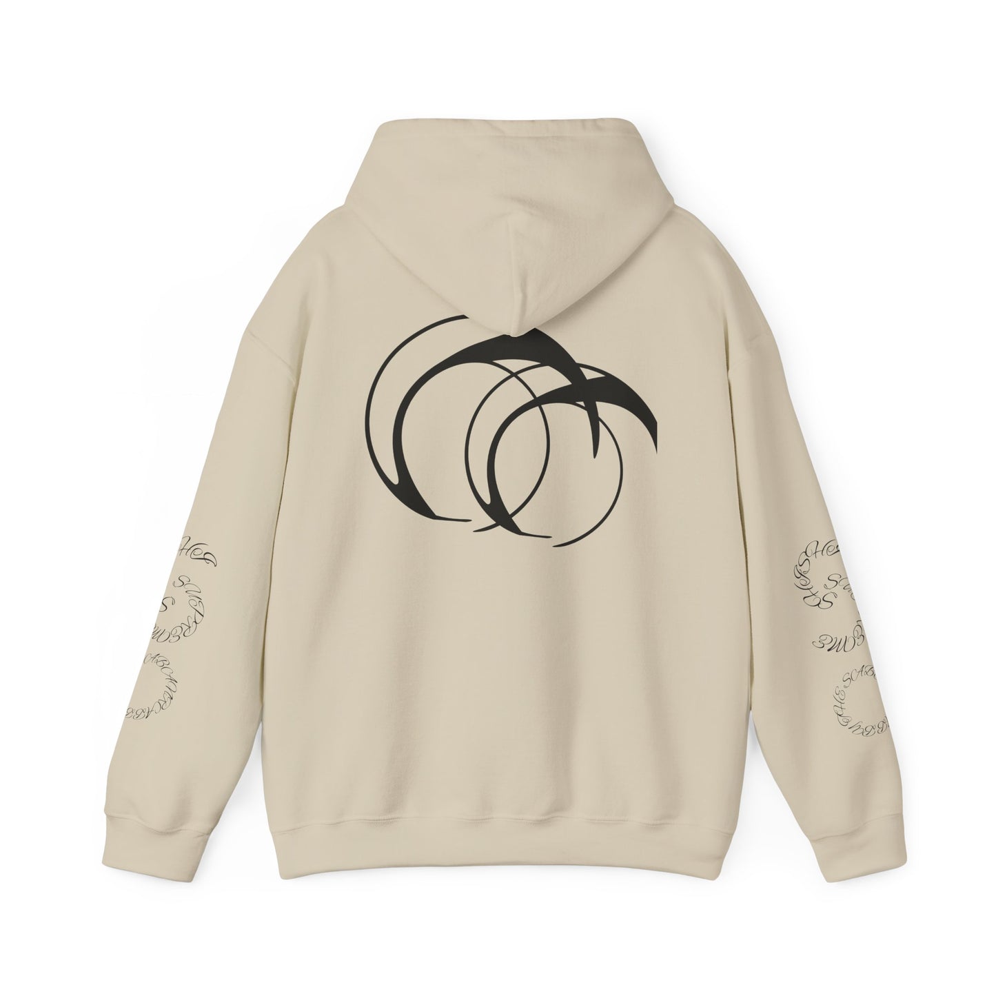 Golden Warrior Hoodie - Unisex Heavy Blend Sweatshirt with Artistic Design