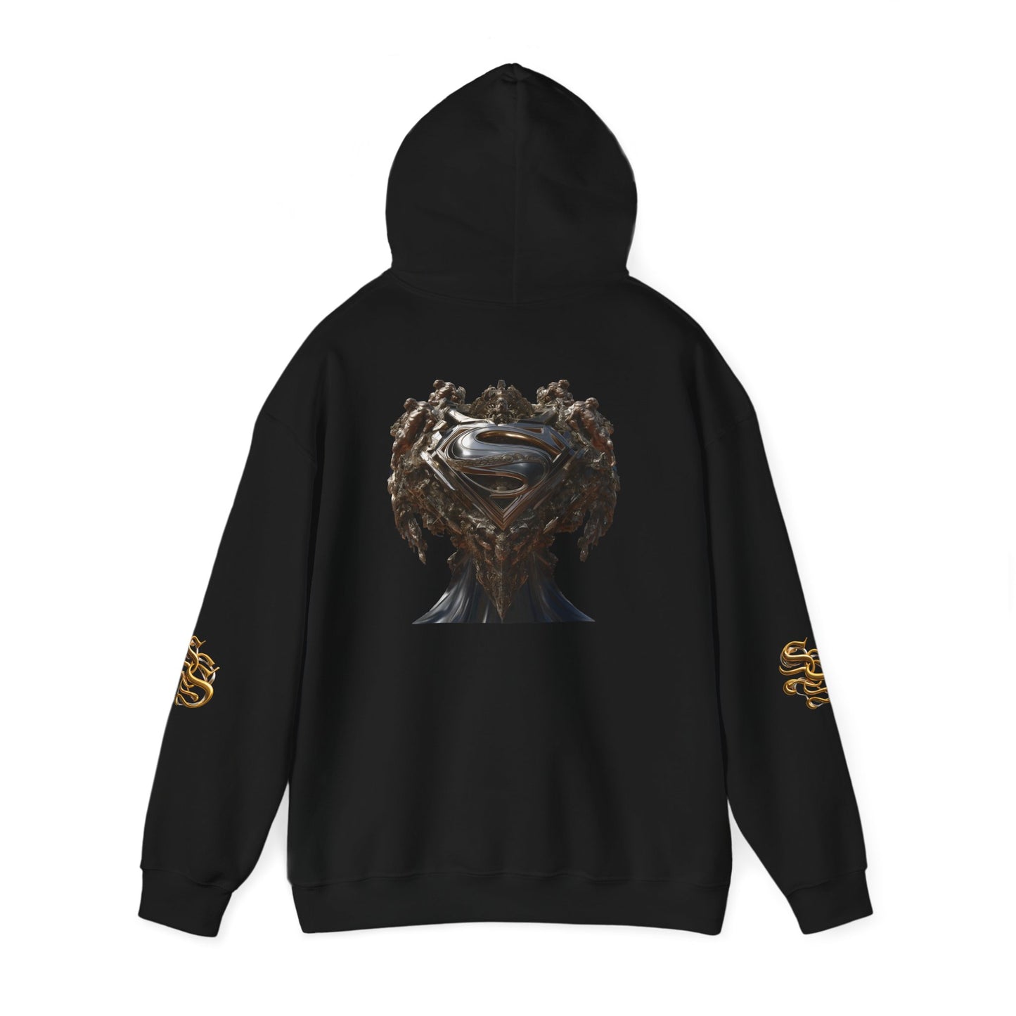 Unisex Heavy Blend™ Superhero Graphic Hoodie - Bold and Stylish Apparel for Fans