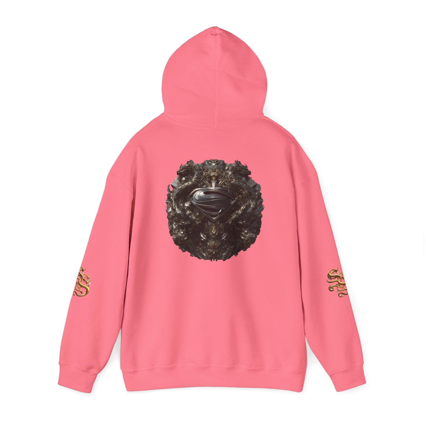 Vintage Superman Graphic Hoodie - Unisex Heavy Blend Sweatshirt