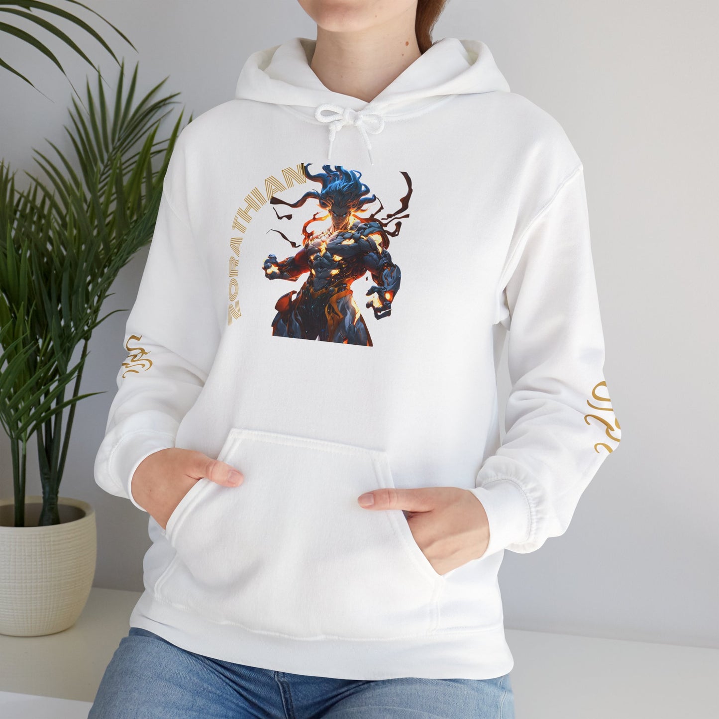 Zoraithnal Graphic Hoodie - Unisex Heavy Blend™ Hooded Sweatshirt for Fantasy Lovers