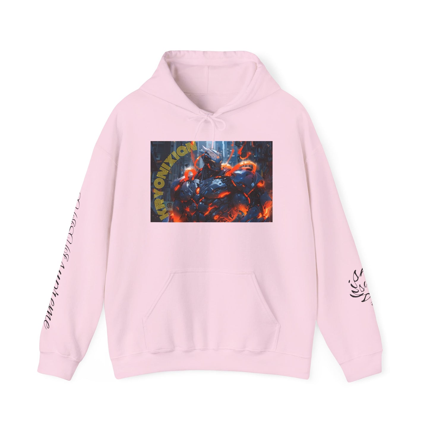Kryonixan in the city Unisex Heavy Blend™ Hoodie – Street Style Art for Everyday Wear