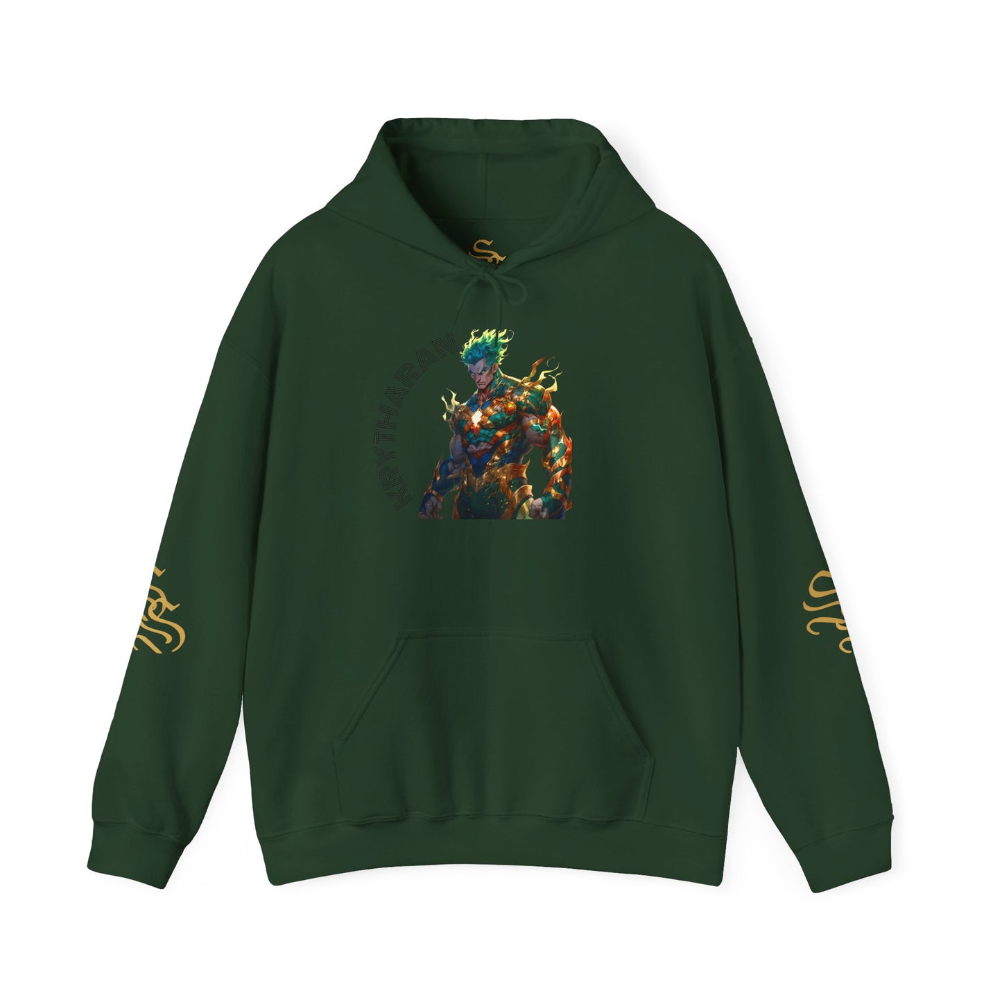 Fantasy Graphic Hooded Sweatshirt - Perfect for Gamers and Art Lovers