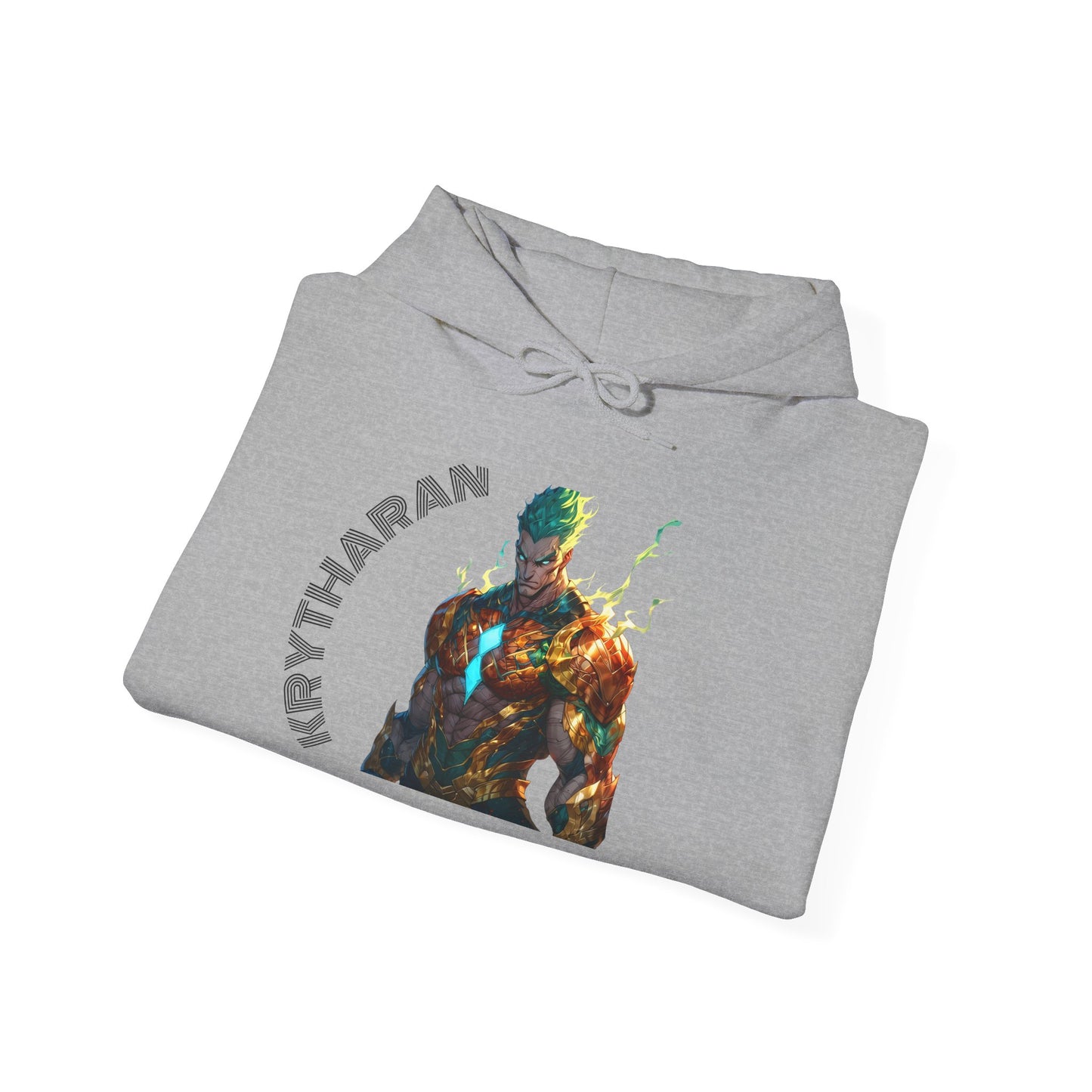 KRYTHARAN Graphic Unisex Hooded Sweatshirt - Unique Art Design