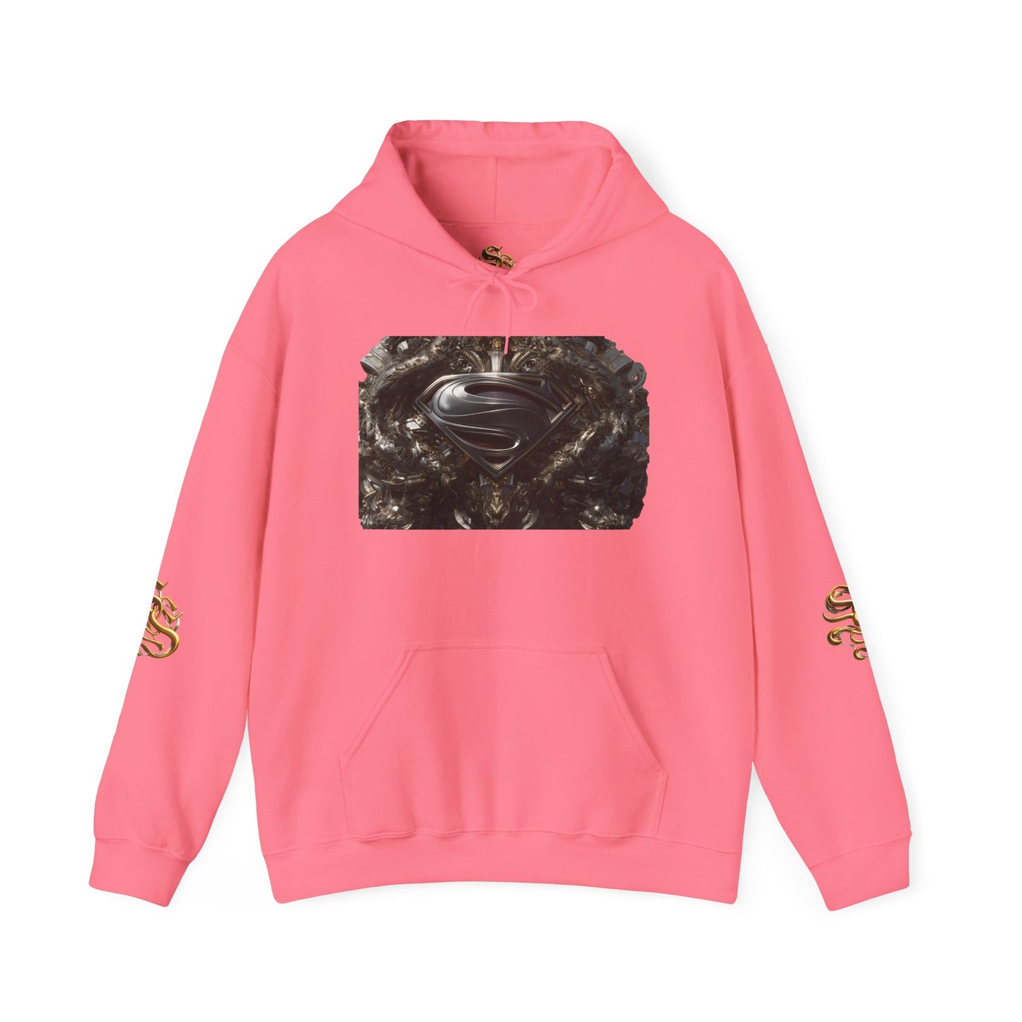 Vintage Superman Graphic Hoodie - Unisex Heavy Blend Sweatshirt