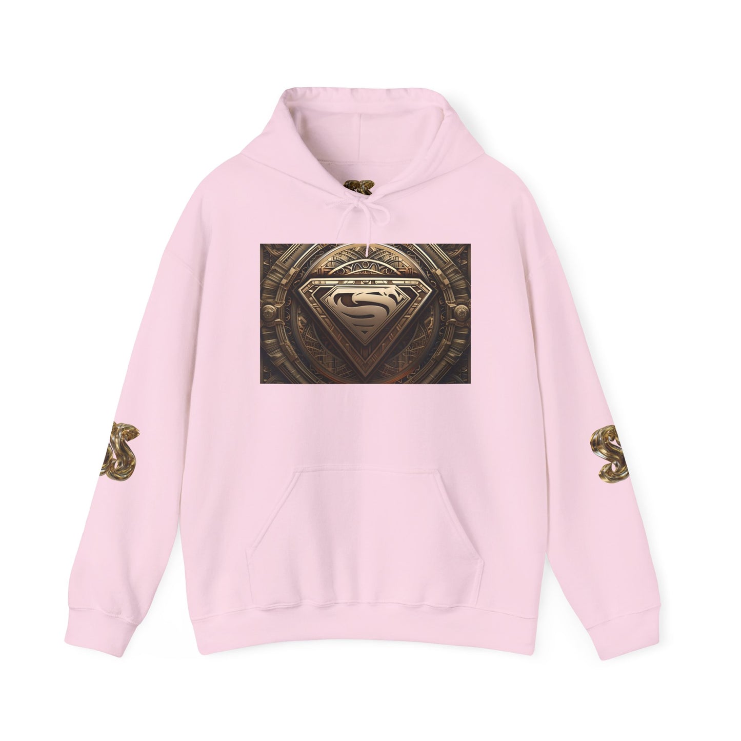 Superhero Heavy Blend™ Hoodie – Stylish Unisex Sweatshirt with Iconic Emblem