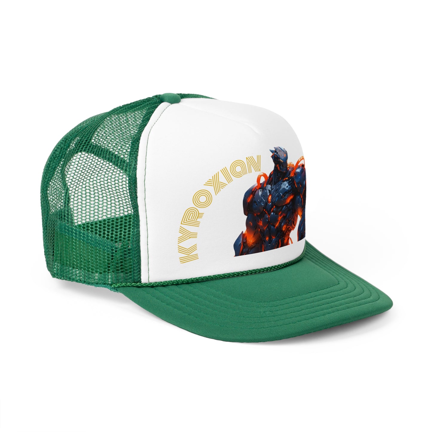 Cyberpunk Trucker Cap - Futuristic Design for Tech Lovers